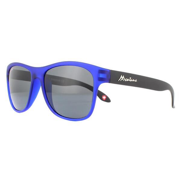 Montana MP38 blue polarised sunglasses (British brand)