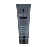 Sukin Oil Balancing + Charcoal Pore Refining Facial Scrub 125ml Face Exfoliators & Scrubs Holland&Barrett   