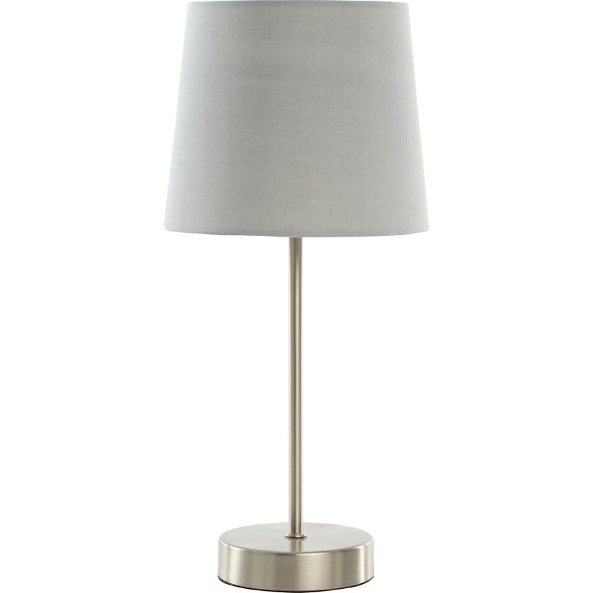 George Home Table Lamp - Grey General Household ASDA   