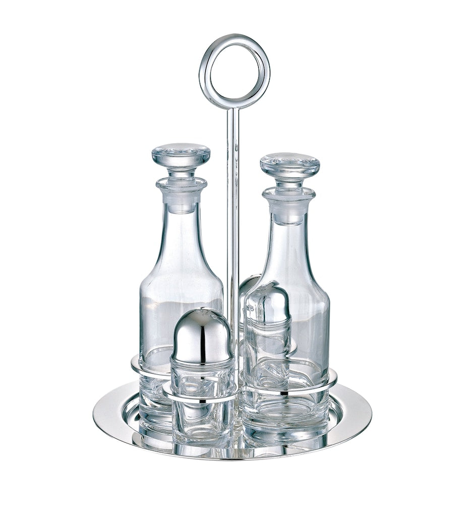 Christofle Crystal Vertigo cruet set - British product