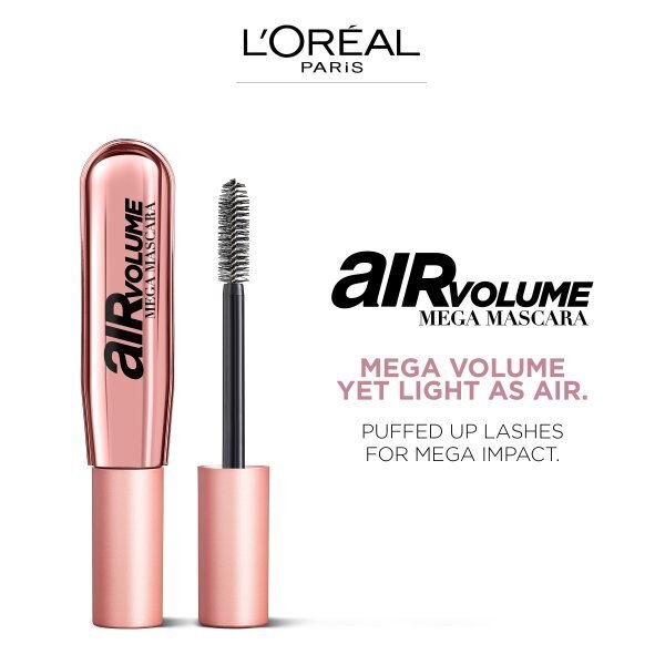 L'Oreal Paris Air Volume Mega Mascara 01 Black GOODS Superdrug   