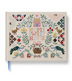 Embroidered Home Sweet Home Guestbook