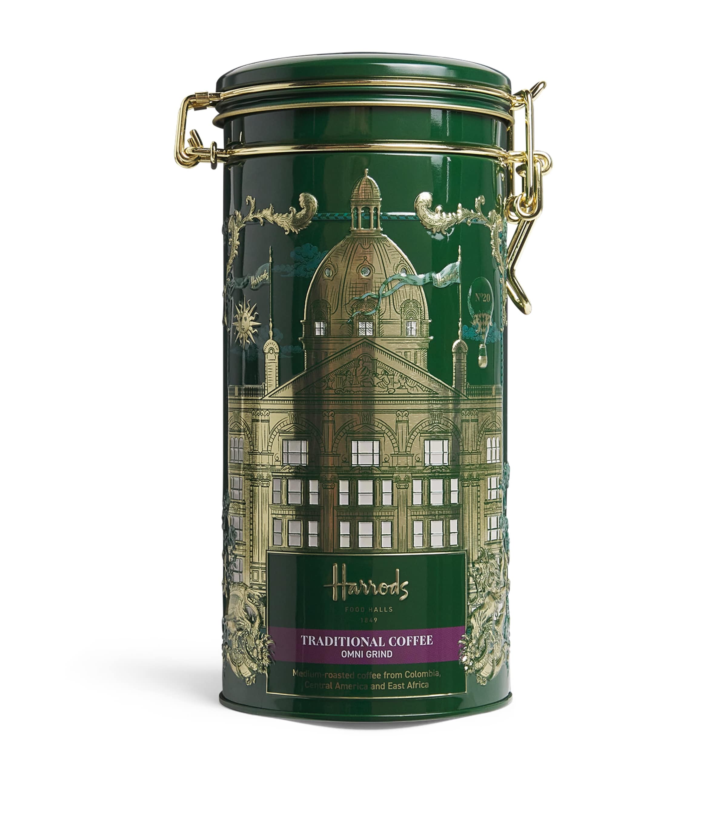 Harrods traditional blend omni grind coffee 250g, UK version