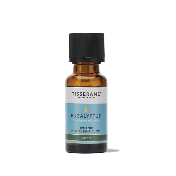 Tisserand eucalyptus organic essential oil 20ml, imported from the UK