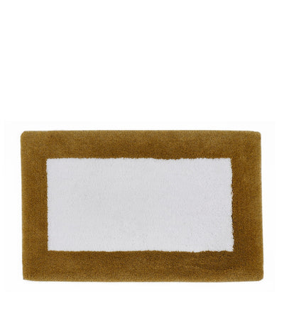 Harrods Shiny Bath Mat with Egyptian Cotton and Golden Lurex, 50cm x 80cm- Buy online at McGrocer