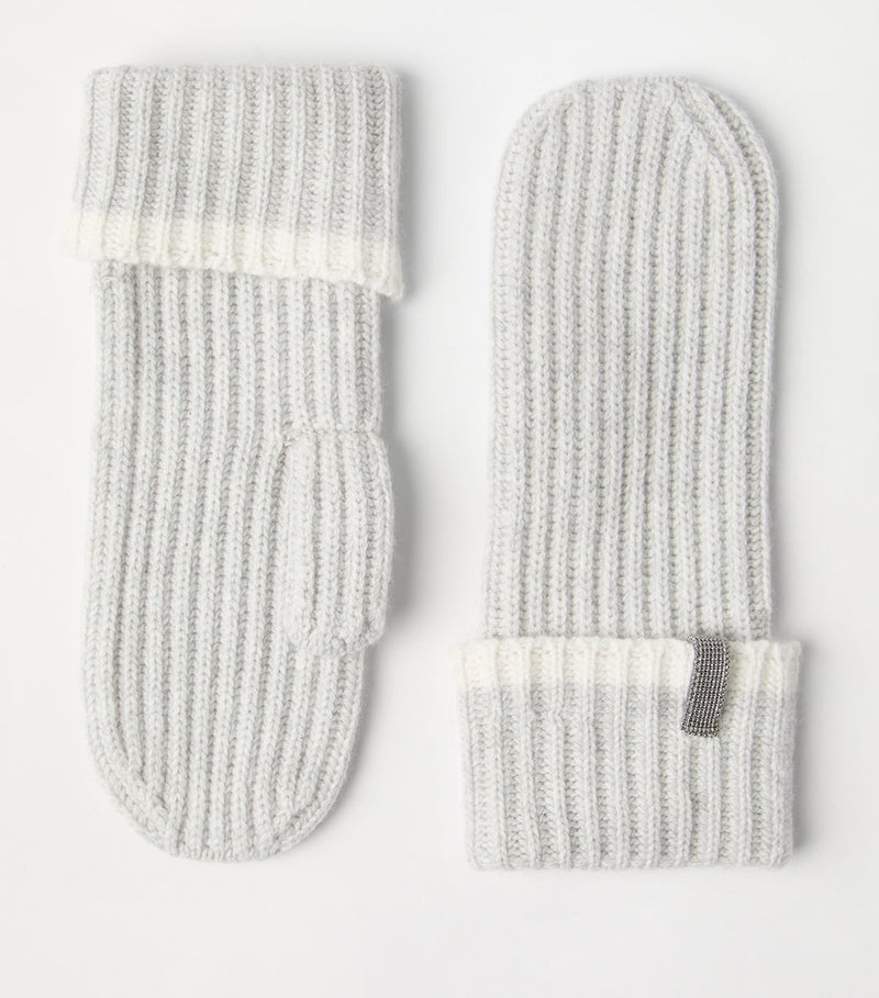 Brunello Cucinelli cashmere mittens - British product
