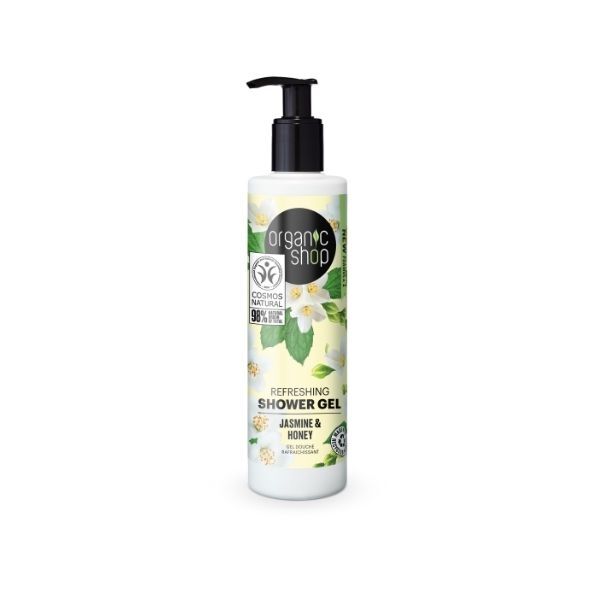 Organic Shop Refreshing Shower Gel Jasmine & Honey 280ml GOODS Superdrug   