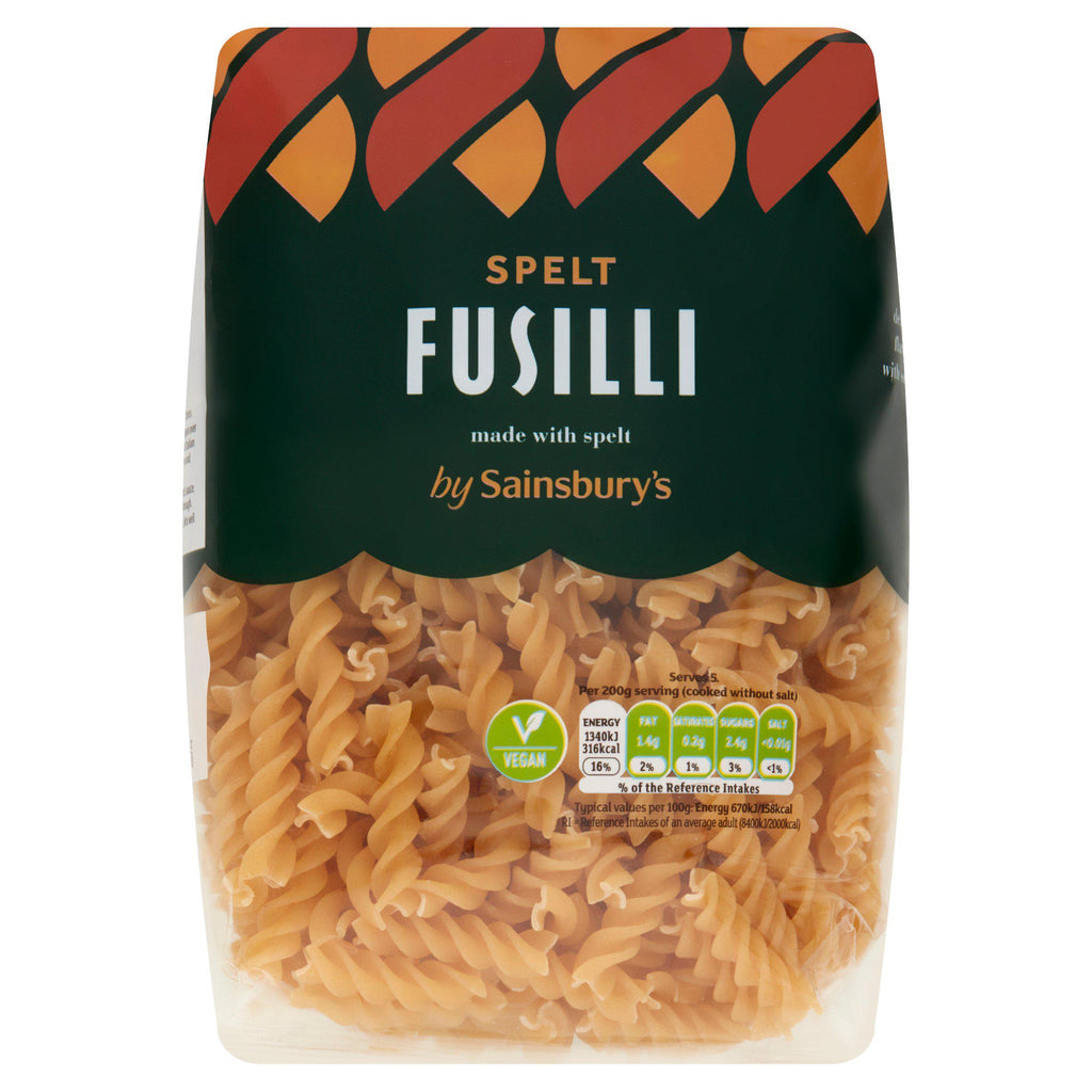 Sainsbury's Spelt Fusilli Pasta 500g