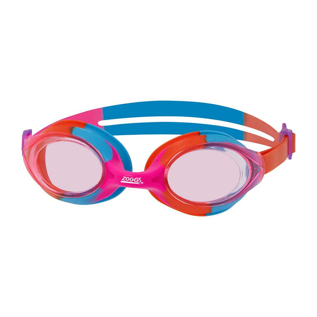 Zoggs Bondi Junior Goggles Pink/Orange/Aqua 6-14 Years