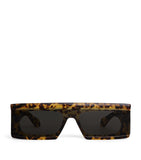 Acetate Rectangular Mask Sunglasses