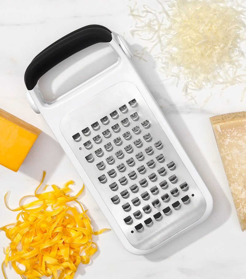Oxo Good Grips Etched Two-Fold Grater, imported from the UK