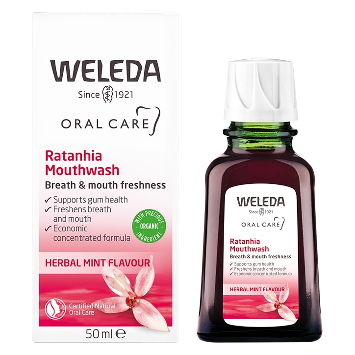 Weleda Ratanhia Mouthwash 50ml GOODS Holland&Barrett   