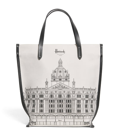 Harrods Harrods Small Building Shopper Bag- Buy online at McGrocer