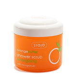 Ziaja orange butter energising shower scrub 200ml, UK version