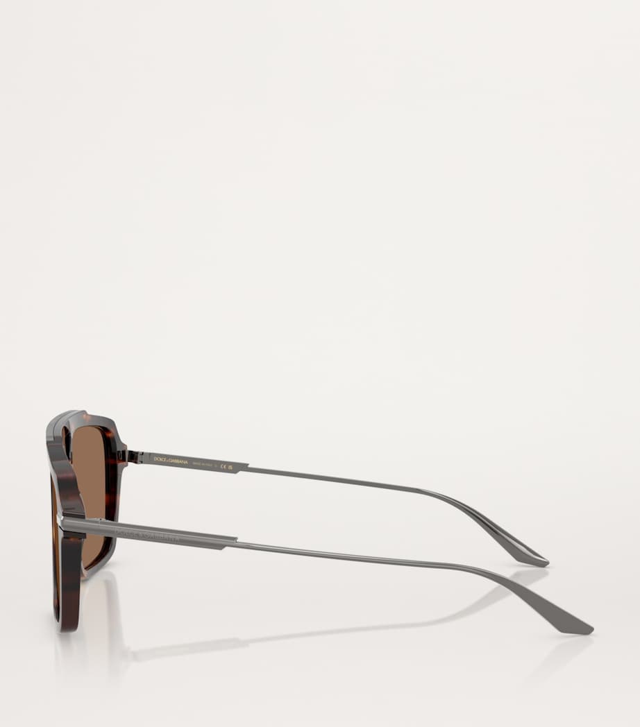 Dolce&Gabbana aviator acetate sunglasses - British product