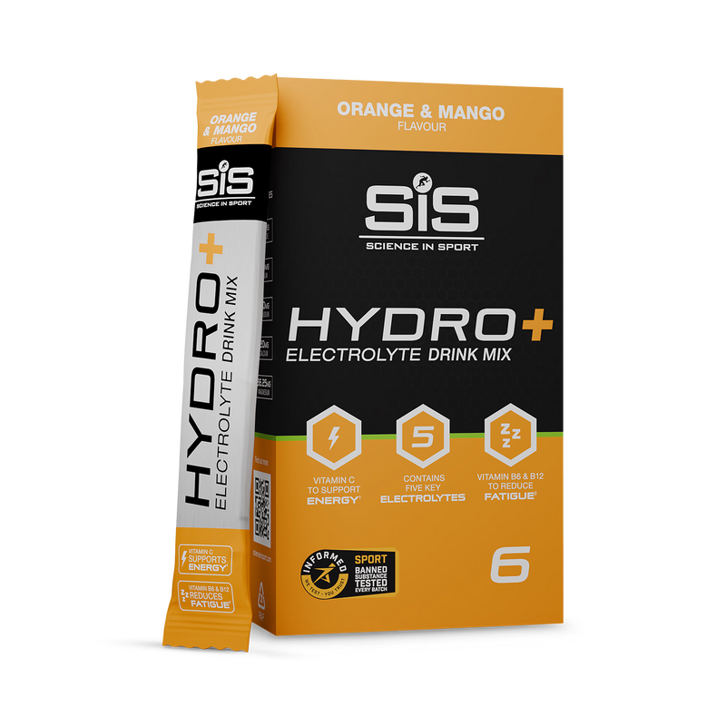 SIS Hydro+ Electrolyte Orange Mango 6 sachets (British brand)