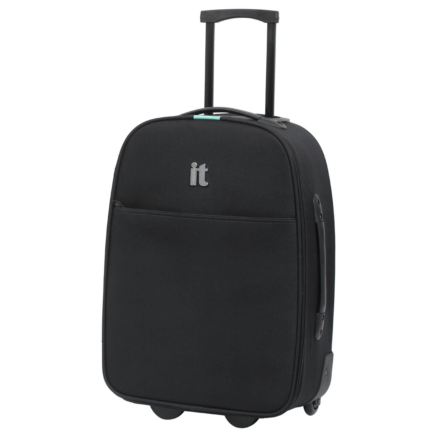 it Luggage soft cabin suitcase black 39 litres, imported from the UK