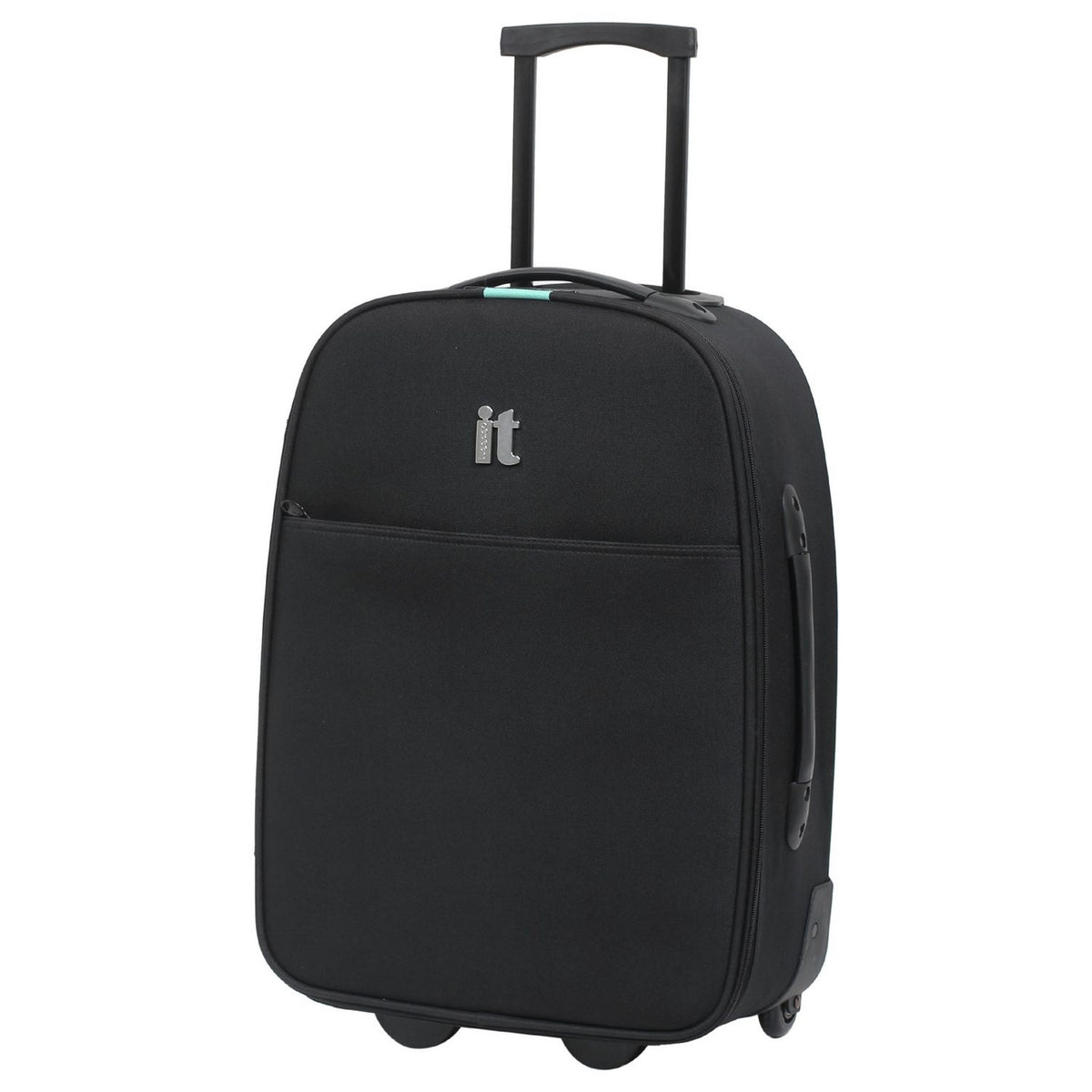 it Luggage soft cabin suitcase black 39 litres, imported from the UK