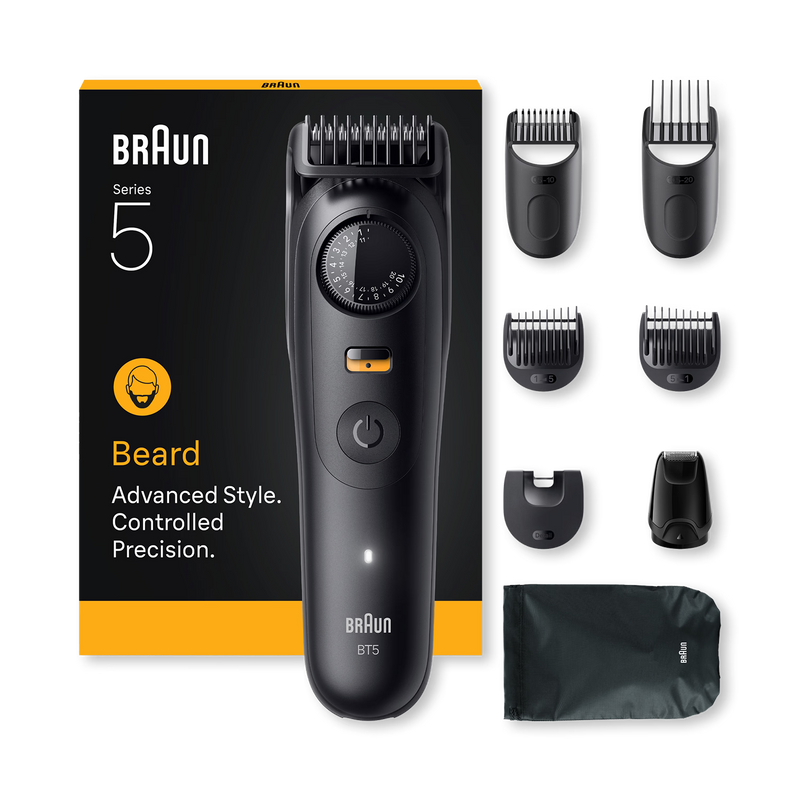 Braun Series 5 beard trimmer BT5560 black, UK version