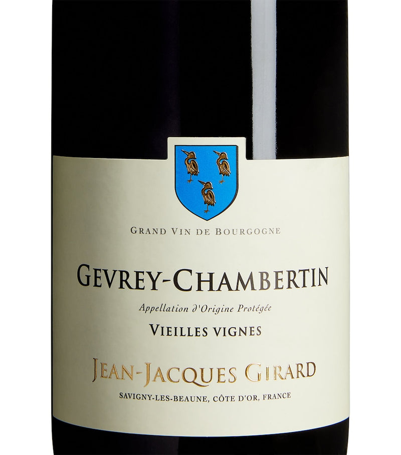 JJ Girard Gevrey-Chambertin Pinot Noir red wine 2021 75cl bottle, UK version