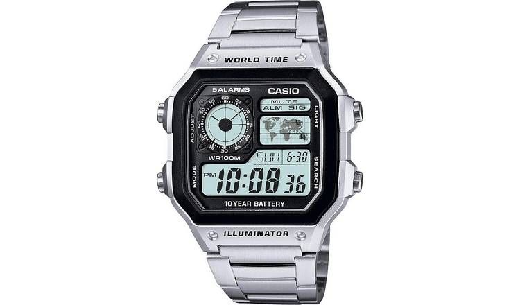 Casio Men's Illuminator Stainless Steel Bracelet Watch