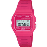 Casio watch pink resin strap 33.2mm, imported from the UK