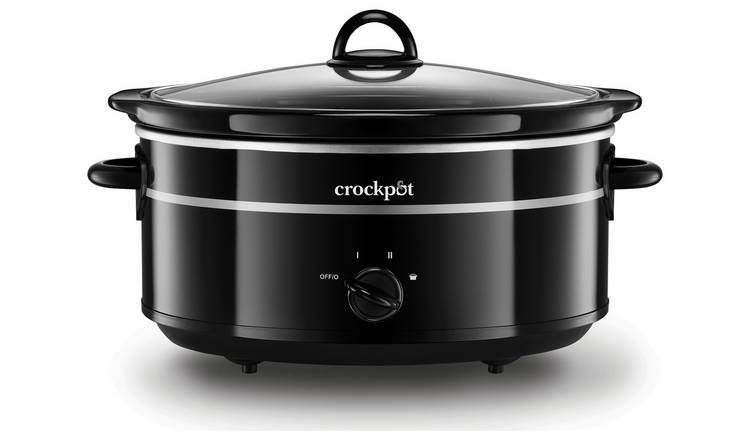 Crockpot 6.5L Slow Cooker - Black GOODS Argos