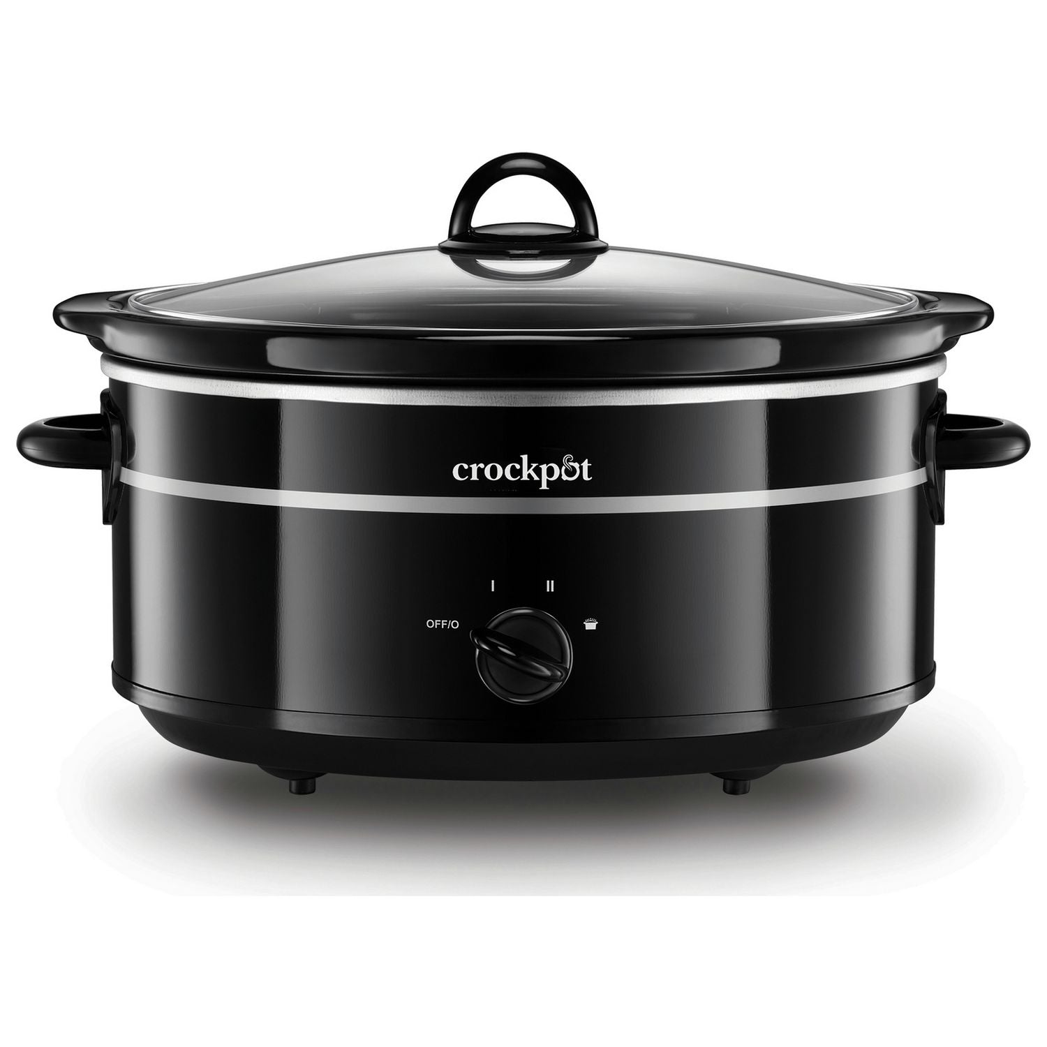 Crockpot 6.5 litre black slow cooker - British product
