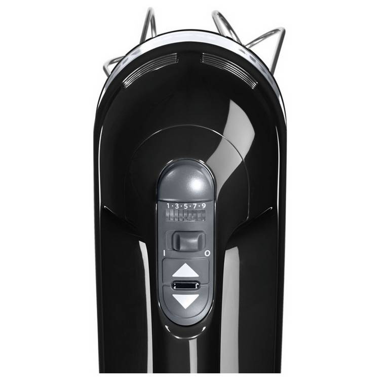KitchenAid electric hand mixer black 5KHM9212BOB (British brand)