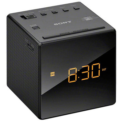 Argos Sony ICF-C1B Cube FM/AM Clock Radio with LED Alarm - Black- Buy online at McGrocer