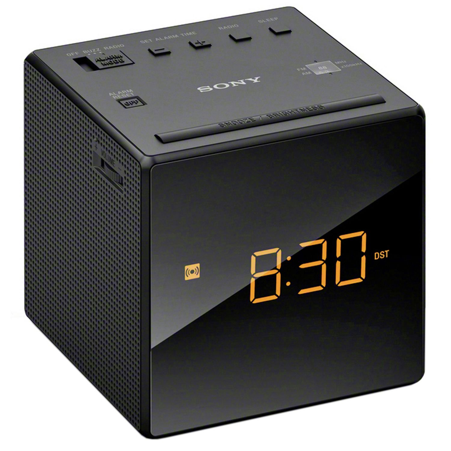 Sony cube clock radio FM/AM alarm, imported from the UK