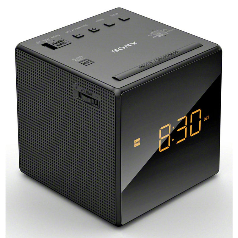 Sony cube clock radio FM/AM alarm, imported from the UK