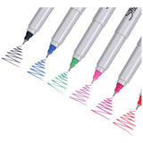 Sharpie ultra fine permanent markers 12 assorted colours (British brand)