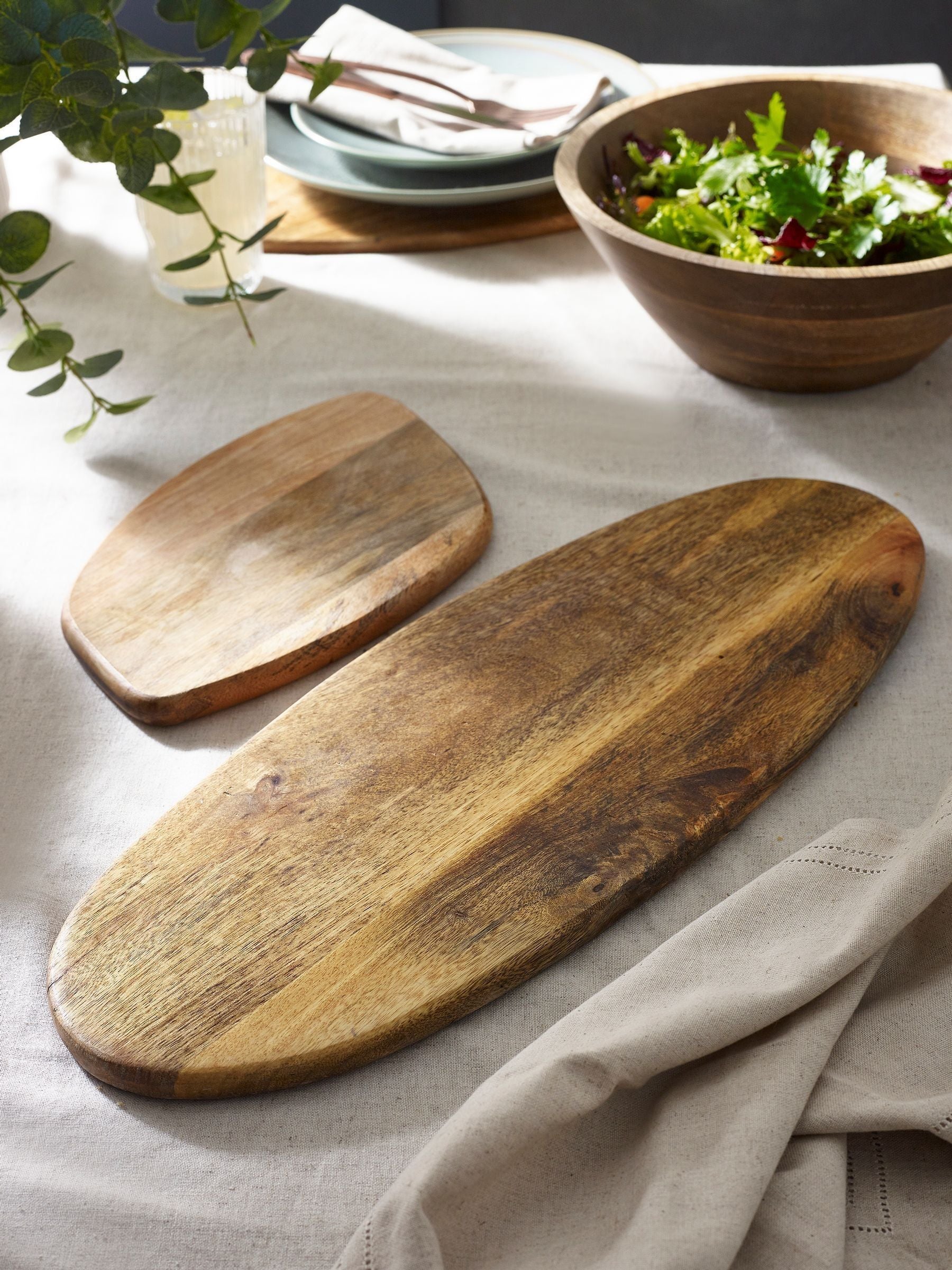 Mango Wood XL Serving Board, imported from the UK