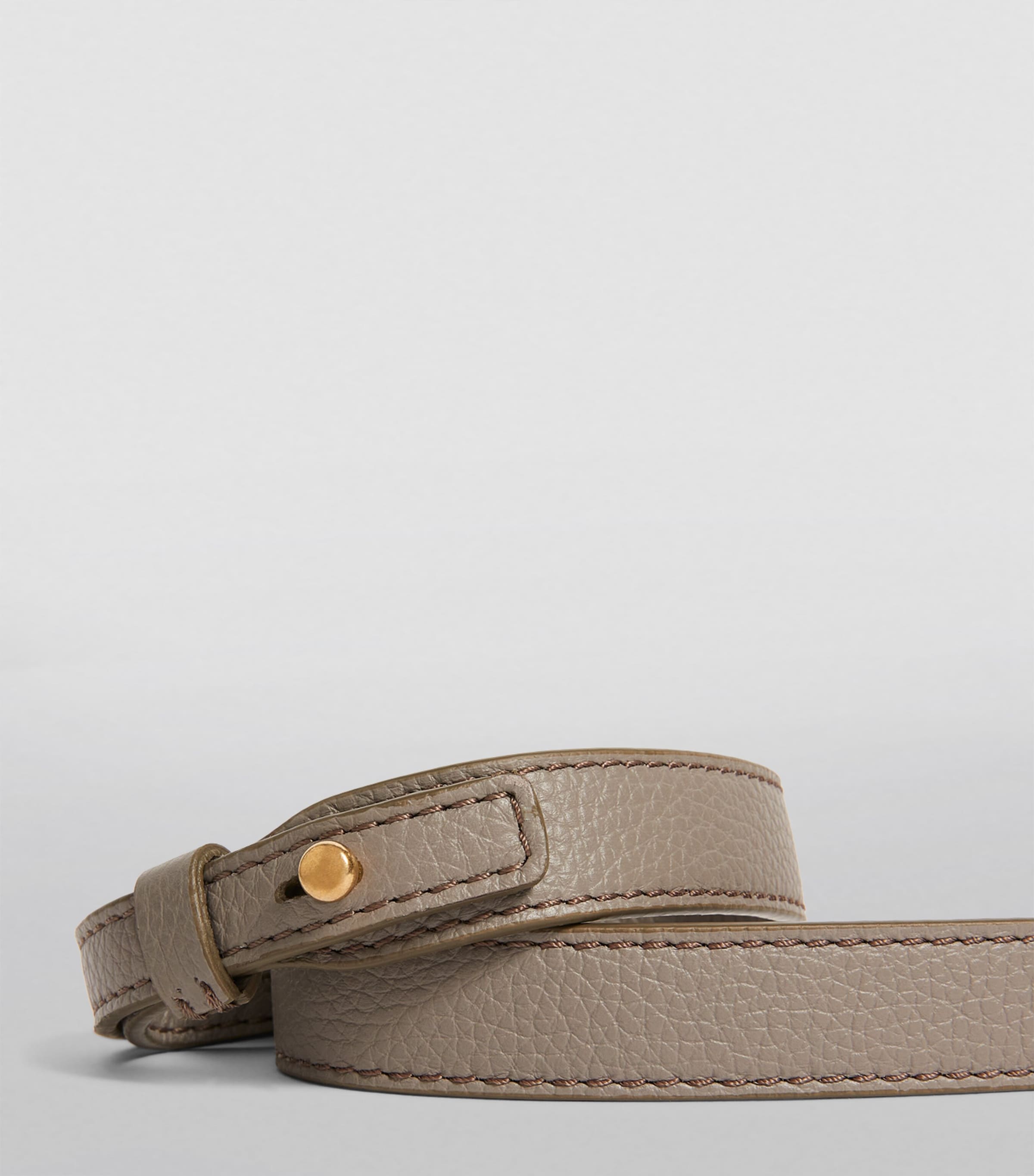 Chloé small leather Marcie top-handle bag, imported from the UK