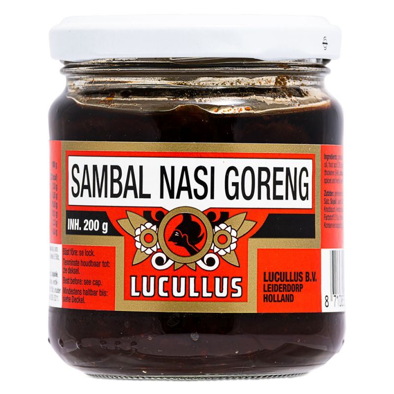 Lucullus sambal nasi goreng chilli paste (British brand)
