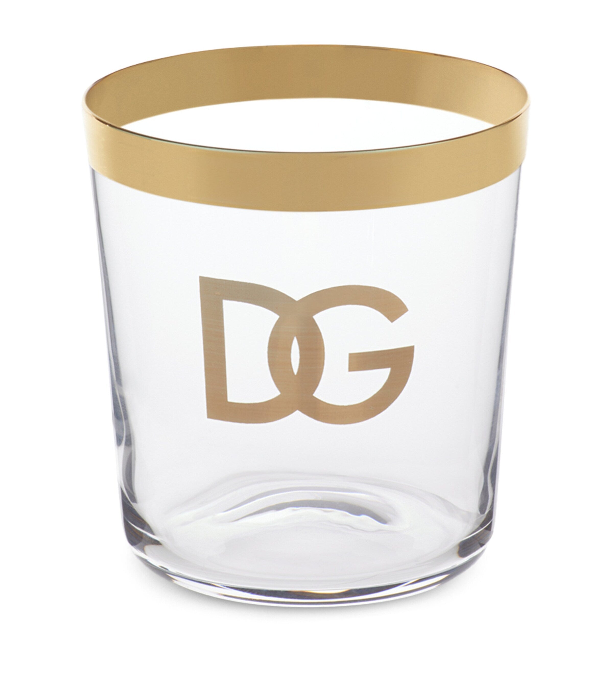 Dolce&Gabbana DG Millennials Logo glass tumblers set of 2 - British product