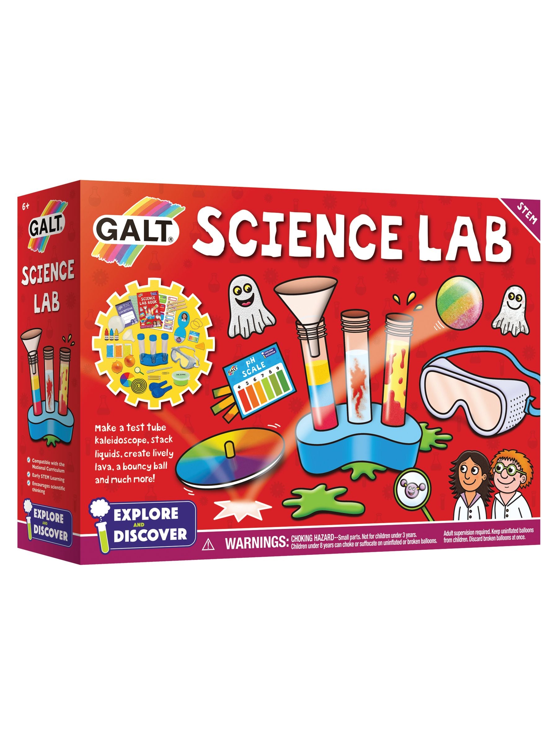 Galt Spielzeug Multi Science Lab Experimentierkasten für Kinder, importiert aus dem Vereinigten Königreich