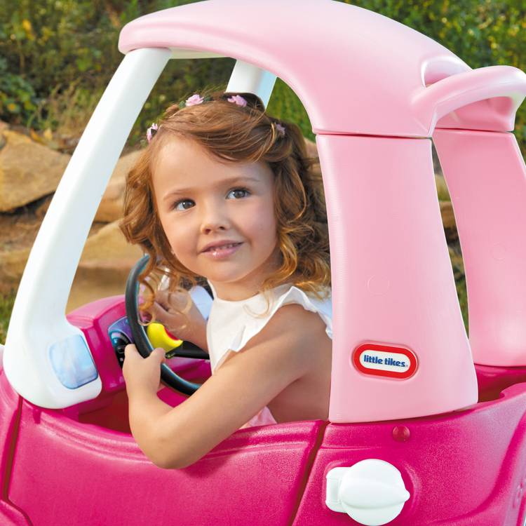 Little Tikes Princess ride on car, outdoor toy (British brand)