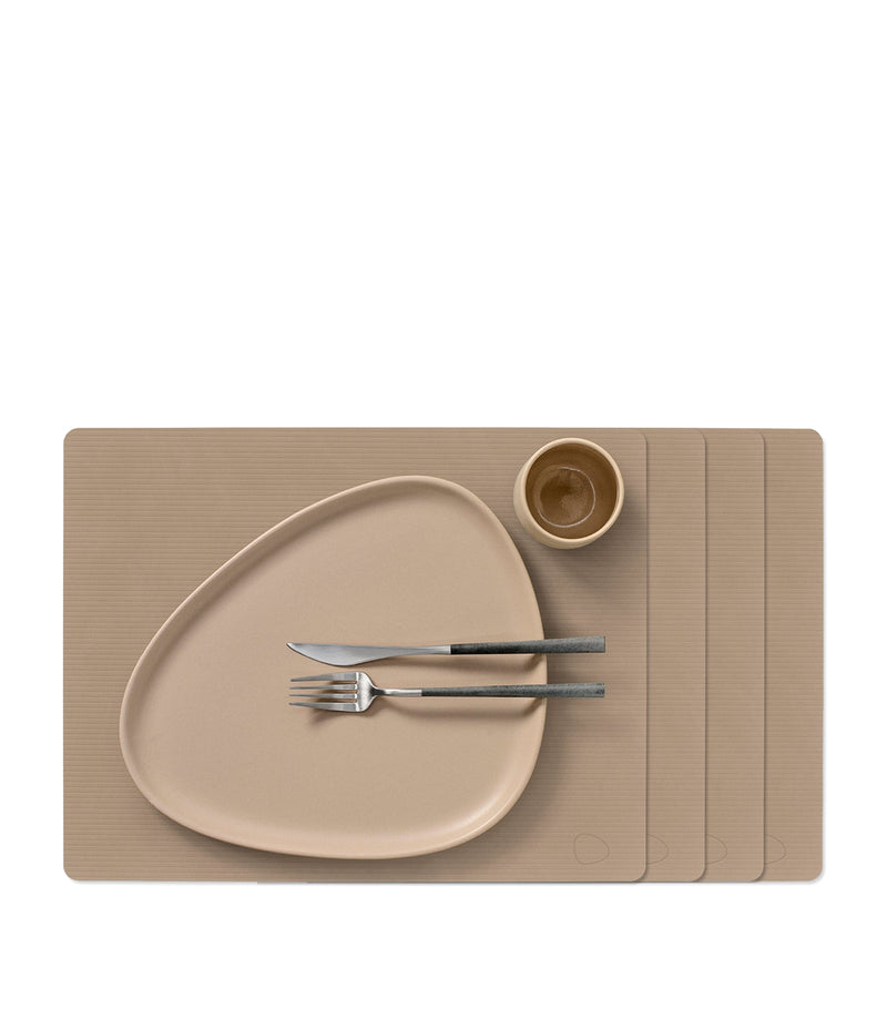 LIND DNA large square corduroy placemat set of 4, UK version