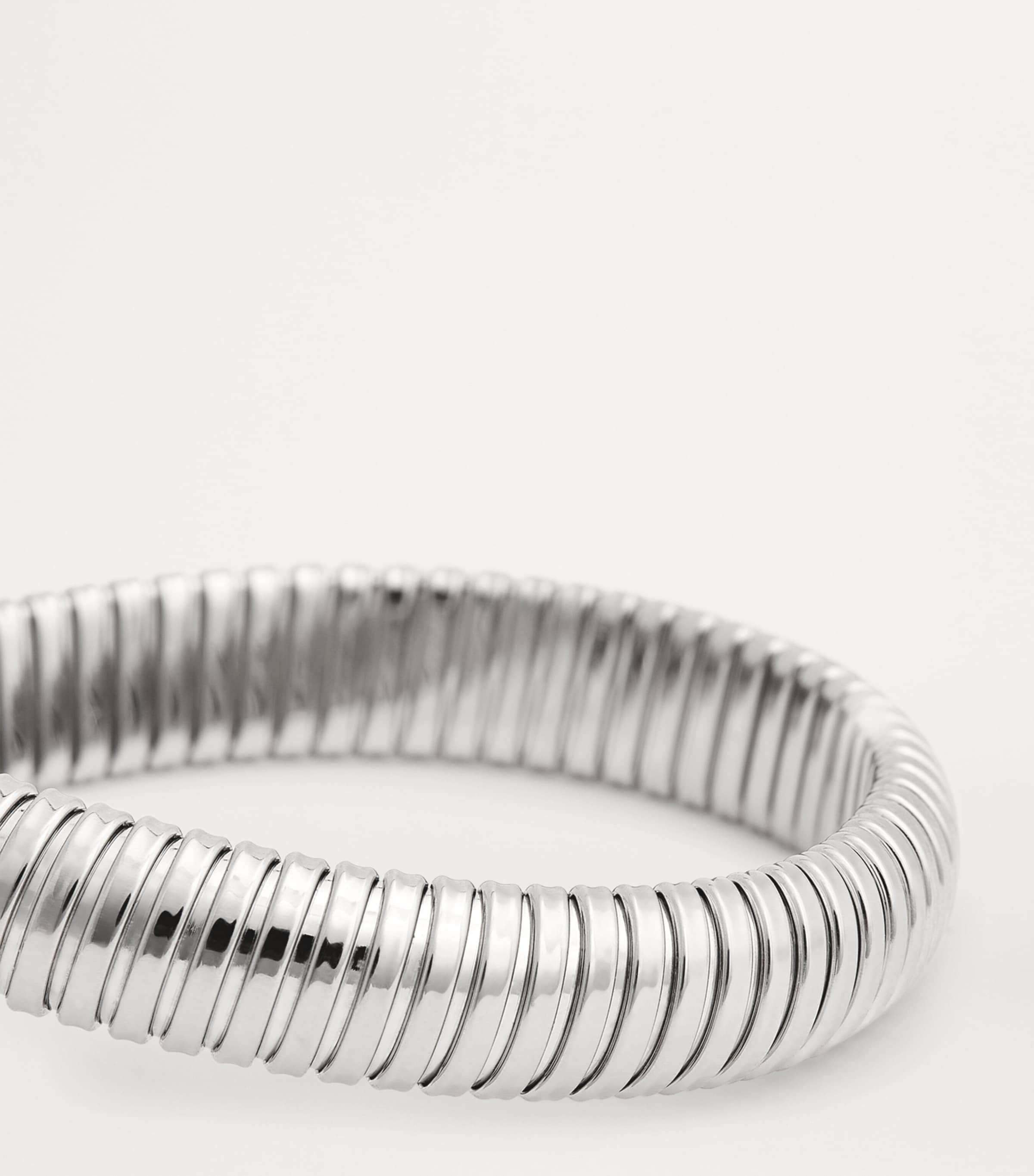 Tom Wood Tubogas bracelet in recycled sterling silver (British brand)