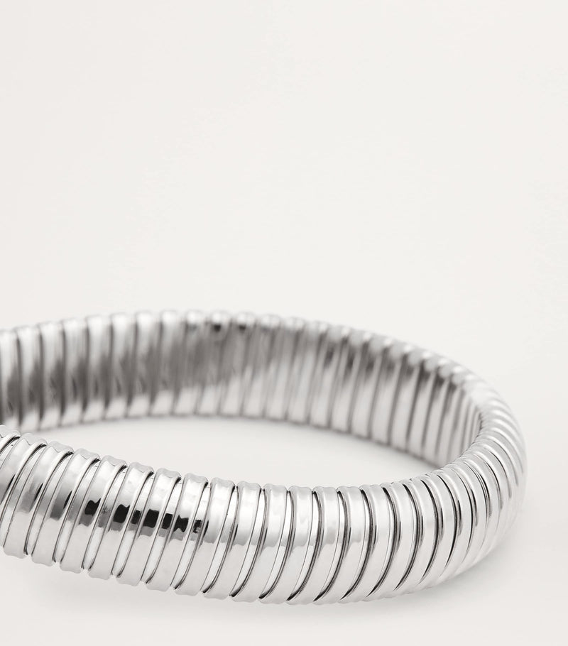 Tom Wood Tubogas bracelet in recycled sterling silver (British brand)