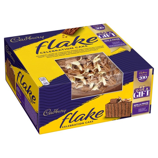 Cadbury Celebration Flake Cake 12 Servings GOODS M&S   