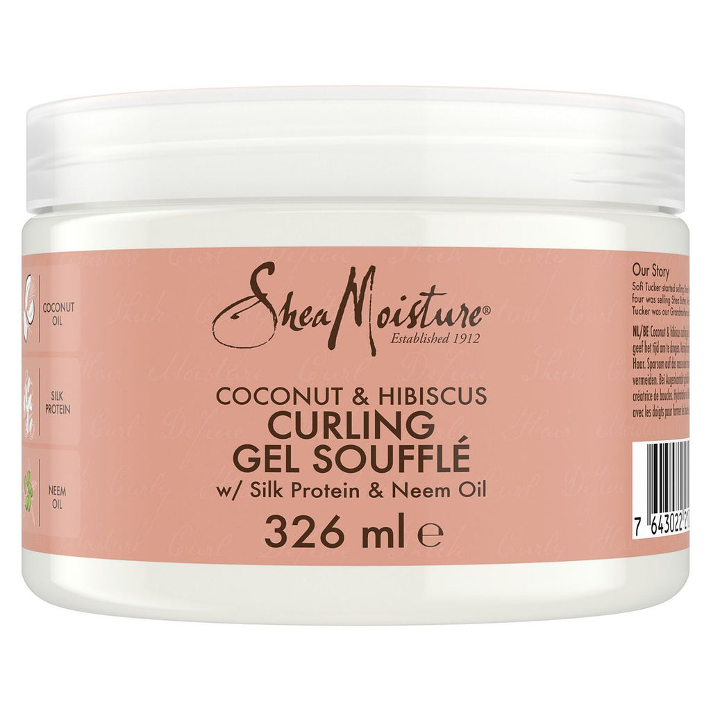 Sheamoisture Curling Gel Soufflé Coconut & Hibiscus 326 ML