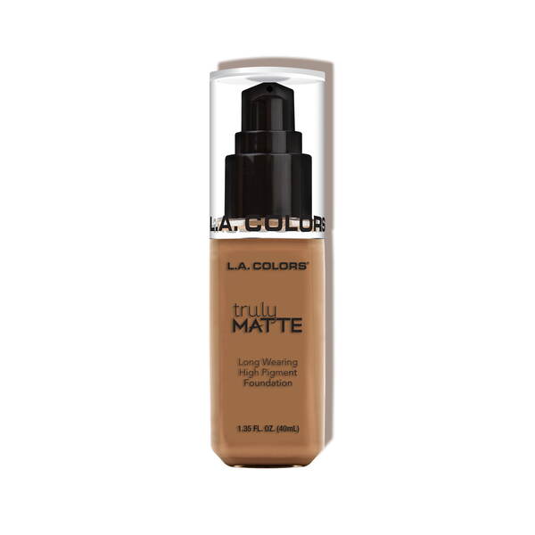 L.A. Colors Truly Matte Foundation Deep Tan 40ml, UK version