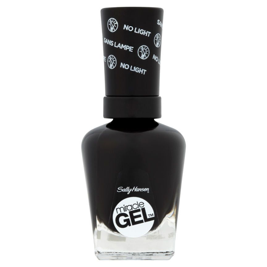 Sally Hansen Miracle Gel Step 1 460 Blacky O Make Up & Beauty Accessories ASDA   