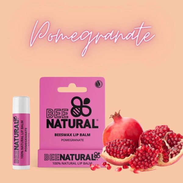 Bee Natural Lip Balm - Pomegranate GOODS Superdrug   