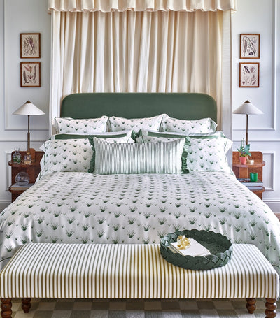 Harrods Gingerlily x Memo Press Silke Liljekonvall King Dynetrekk 225cm x 220cm - Kjøp online hos McGrocer