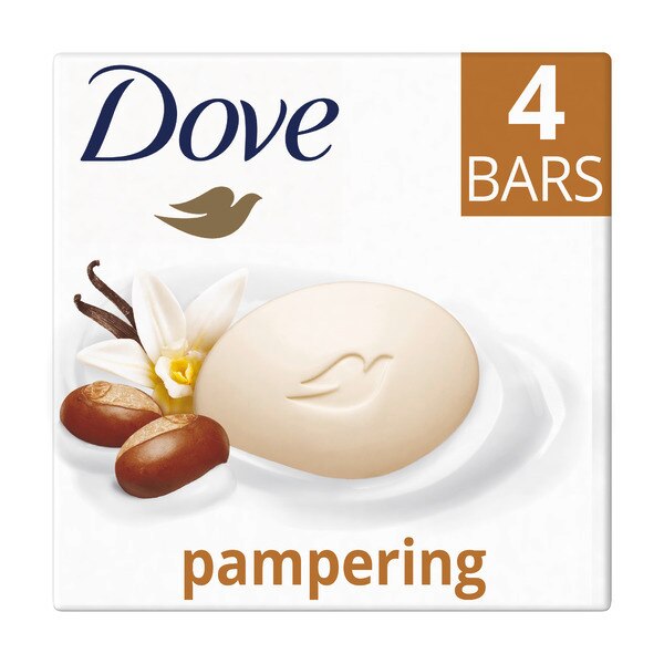 Dove Purely Pampering Beauty Bar Shea Butter 4X90G GOODS Superdrug   