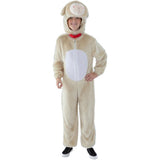Smiffys lamb costume cream with jumpsuit and hood, UK version